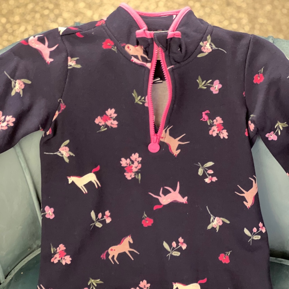 Joules zip front sweater